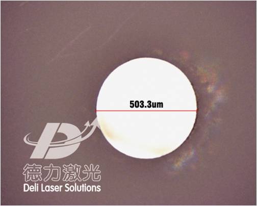 ceramics  drilling with diode pumped laser