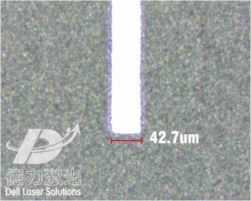 Aluminum coating micro etching