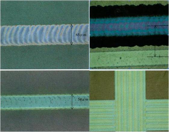 tprecision machining of hin film scribing