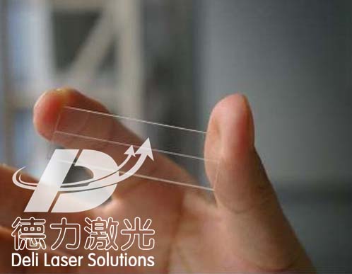 Micro grooves in glass/ceramics/quartz/sapphire