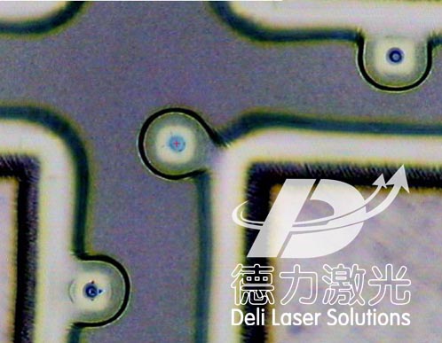 crystalline silicon circuit board drilling